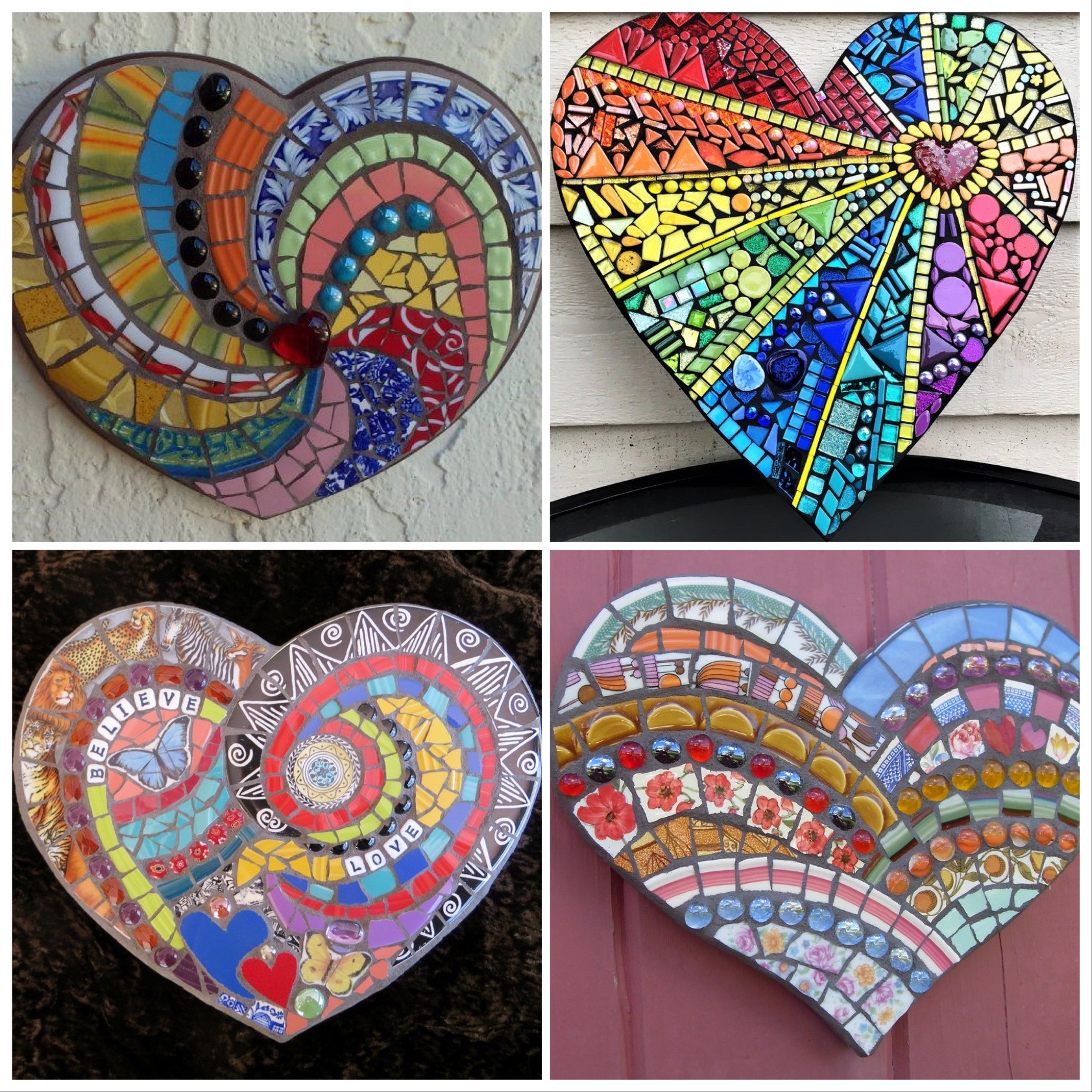 Heart Mosaic Class